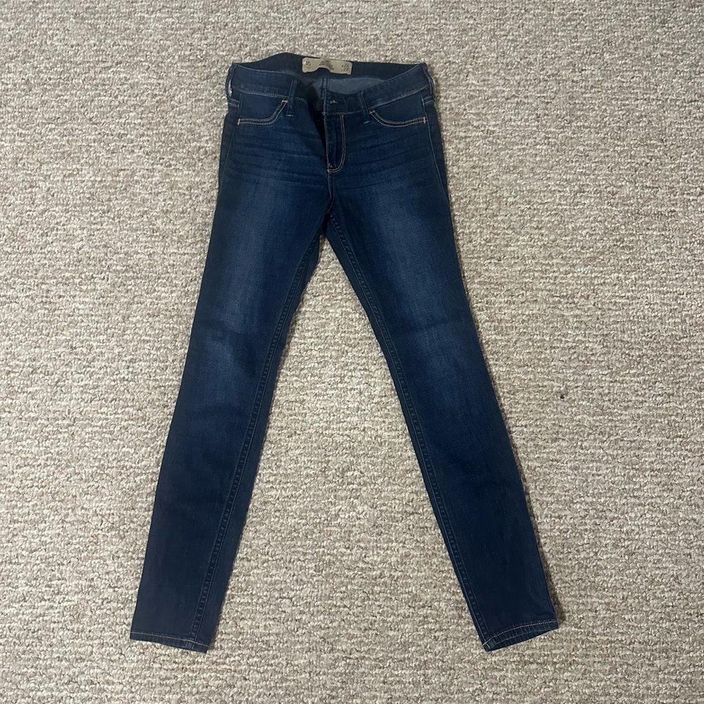 Hollister, low rise, skinny jeans
